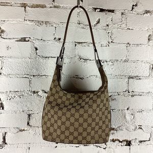 Gucci Monogram Hobo Purse